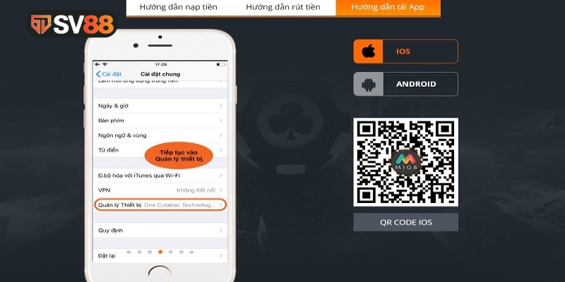 Tai APP SV88 3 Tải APP SV88