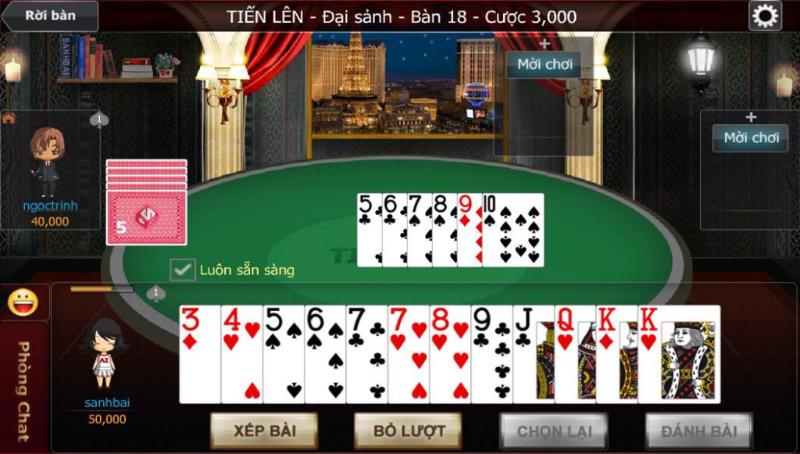 Chiến thuật chơi tiến lên miền nam online luôn thắng tại sv88